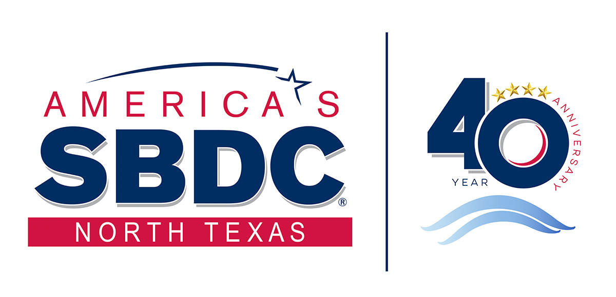 SBDC 40-year logo